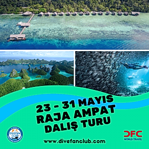 23-31 MAYIS 2026 KURBAN BAYRAMI RAJA AMPAT ENDONEZYA DALIŞ TURU